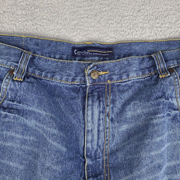 Kani Shorts Mens Size 45 Blue Denim Jean Pockets - Picture 4 of 16